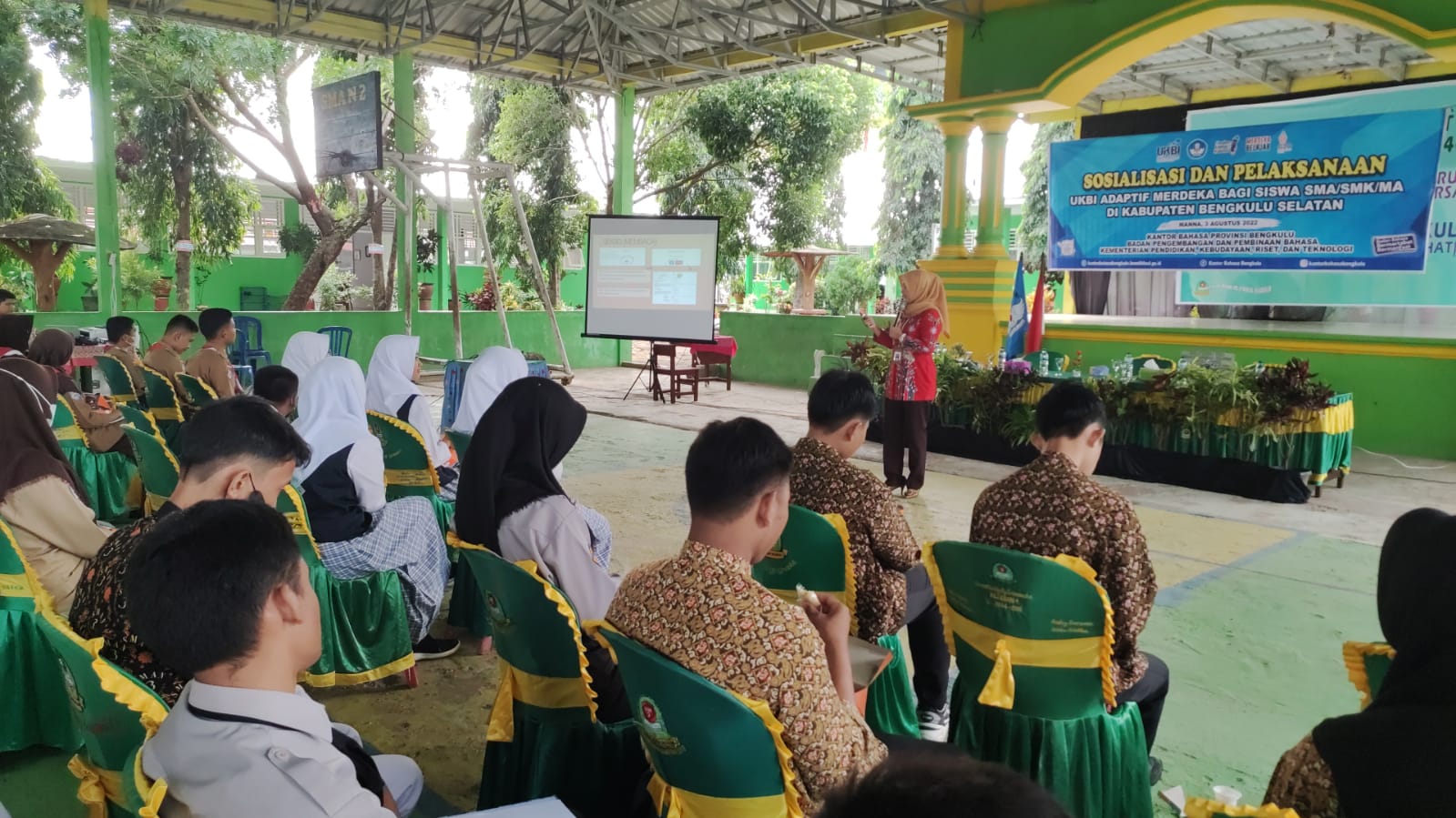 Sosialisasi dan Pelaksanaan UKBI Adaptif Merdeka bagi Siswa SMA/MA/SMK di Kabupaten Bengkulu Selatan